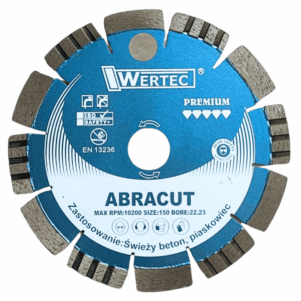 Tarcza Diamentowa ABRACUT 150x10x22,23 - ABRACUT15