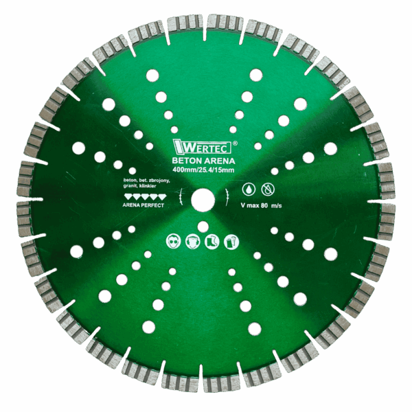 Tarcza Diamentowa ARENA 400x25,4x15mm - ARENA400