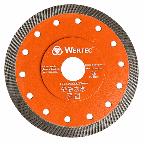 Tarcza diamentowa CHAMPION 125x1.0x22.23x10mm - CHAMPION125