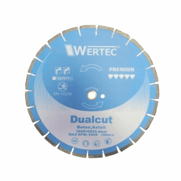 Tarcza diamentowa DUALCUT 350x25,4x10 mm ASFALT-BE