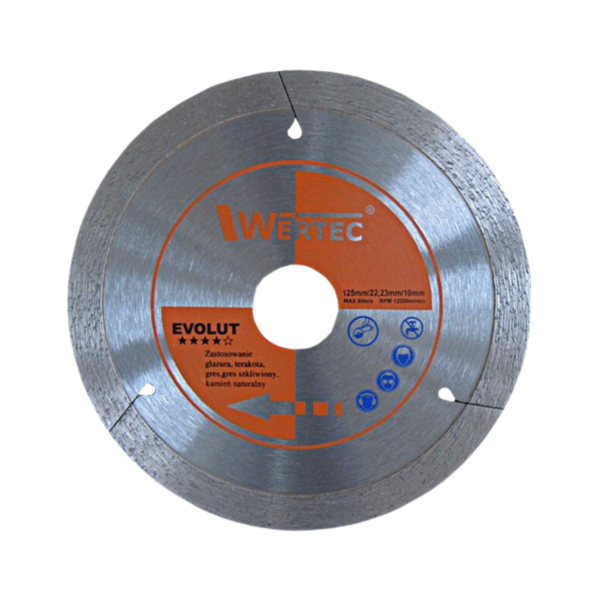 Tarcza diamentowa EVOLUT 125MMx1.4x10 x 22.23 - EV