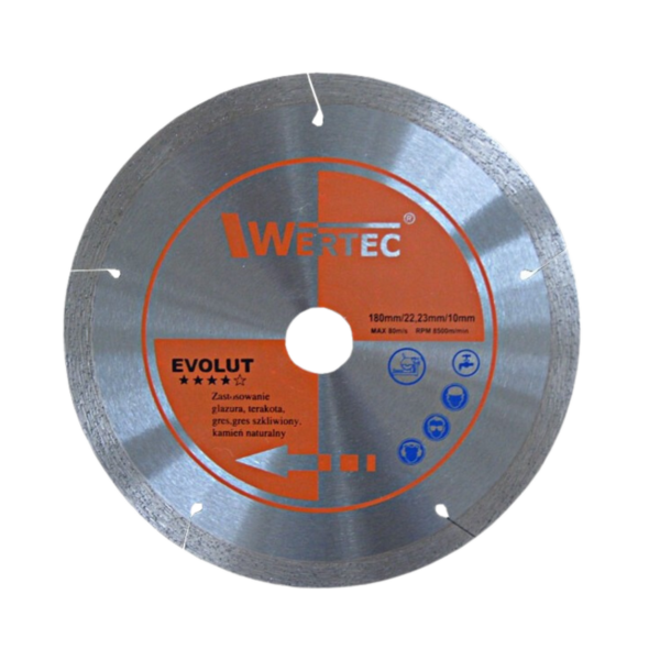 Tarcza diamentowa EVOLUT 200MMx2.0x10 x 25,4 - EVO
