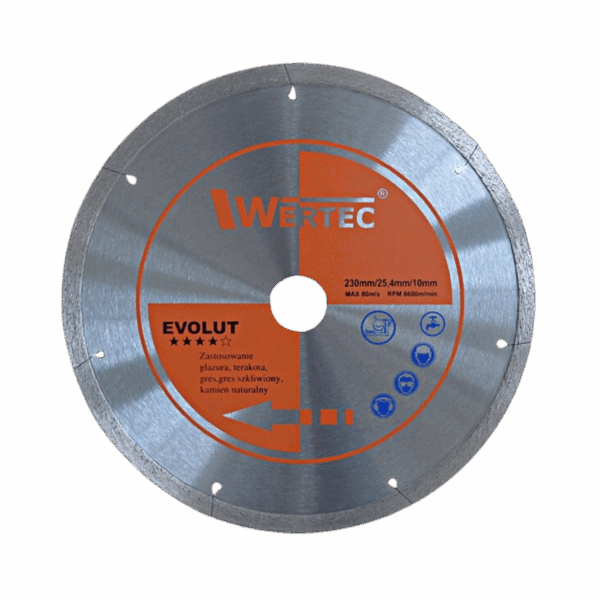 Tarcza diamentowa EVOLUT 250MMx2.0x10 x 25,4 - EVO