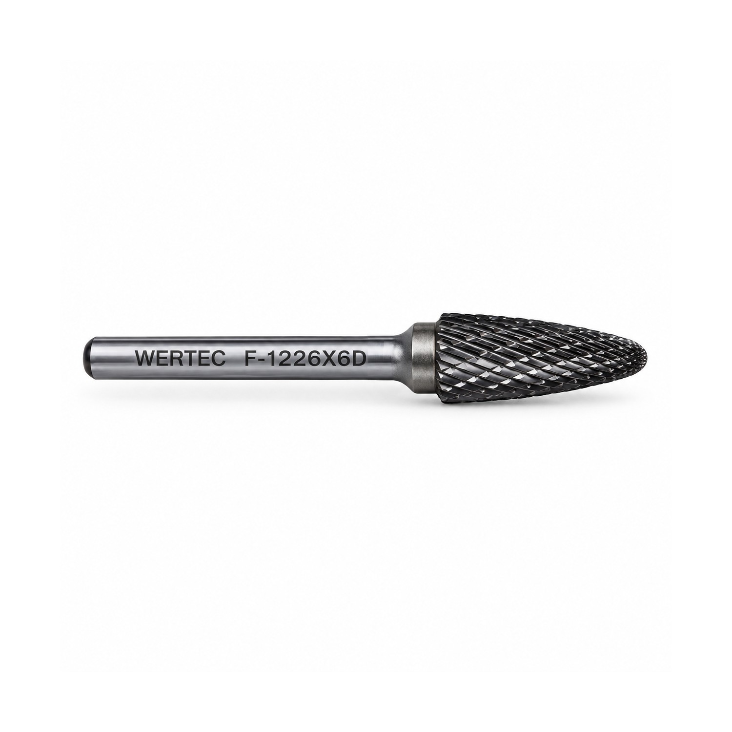 Pilnik obrotowy ostrołukowy zaokrąglony TYP F 12x25x65x6mm - F1225X6D - obrazek 2