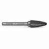 Pilnik obrotowy ostrołukowy zaokrąglony TYP F 12x25x65x6mm - F1225X6D