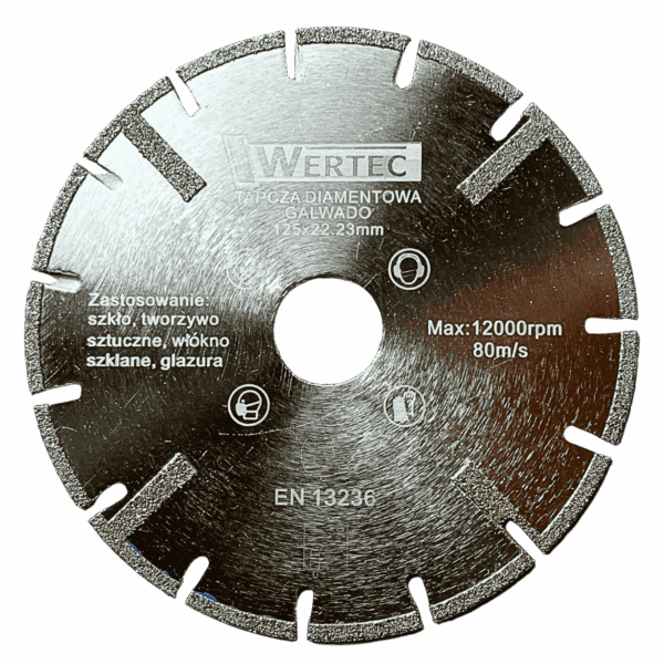 Tarcza diamentowa GALWADO 125mm - GALWADO125
