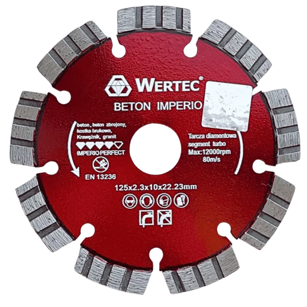 Tarcza Diamentowa IMPERIO 115x22,23x10mm