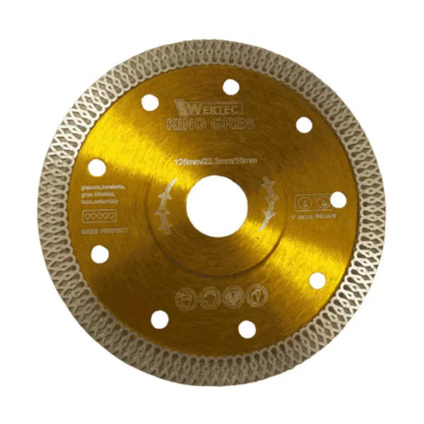 Tarcza Diamentowa KING GRES 125x22,23x10mm - KINGGRES125