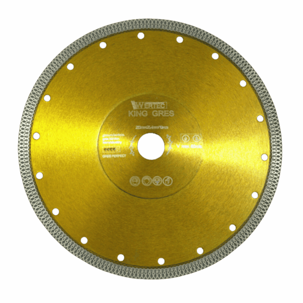 Tarcza Diamentowa KING GRES 250x25,4x10mm - KINGGR