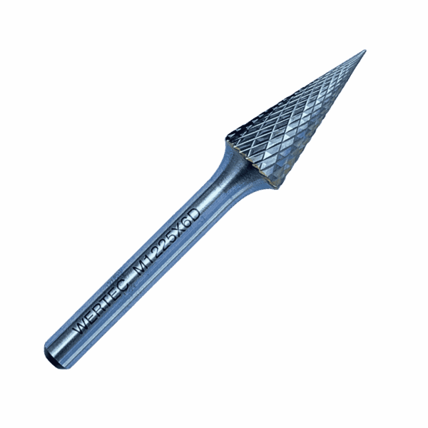 Pilnik obrotowy stożkowy TYP M 12x25x65x6mm - M122