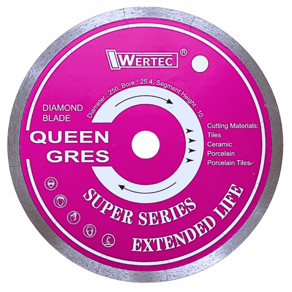 Tarcza diamentowa QUEEN GRES 250x2.0x10x25.4mm - Q