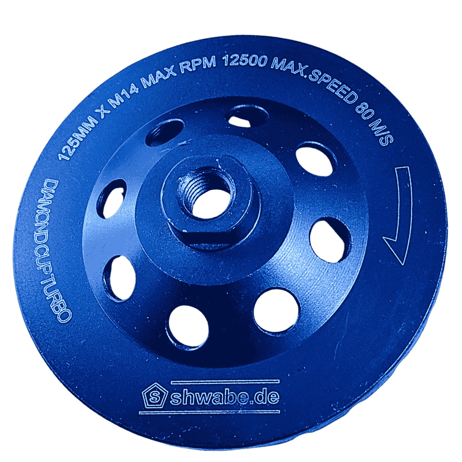 Tarcza Diamentowa do szlif. 125xM14 Turbo SHWABE - - obrazek 2