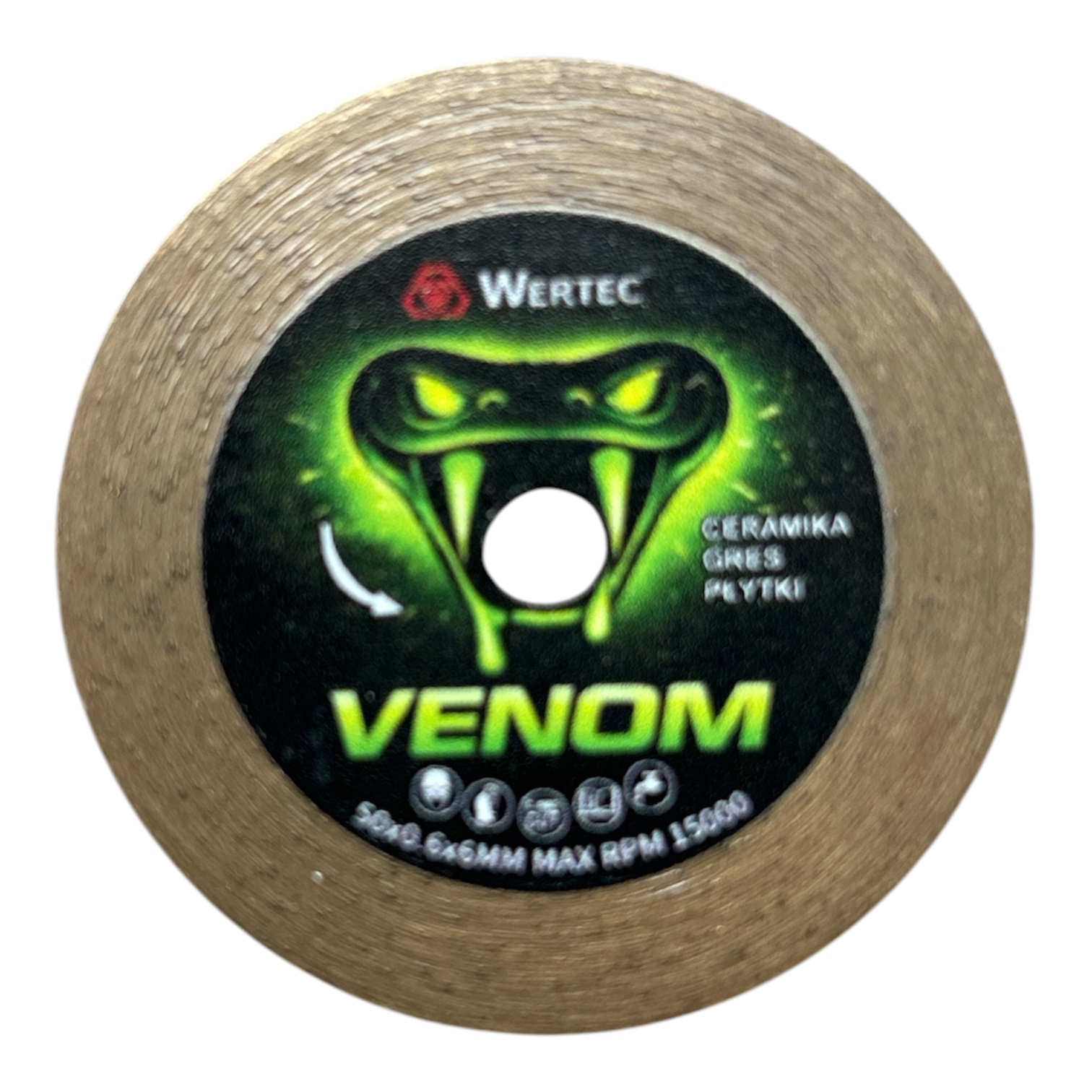 Tarcza diamentowa 50*6*0.4*0.6*6mm VENOM50