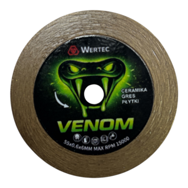 Tarcza diamentowa 55*6*0.4*0.6*6mm VENOM55 WERTEC