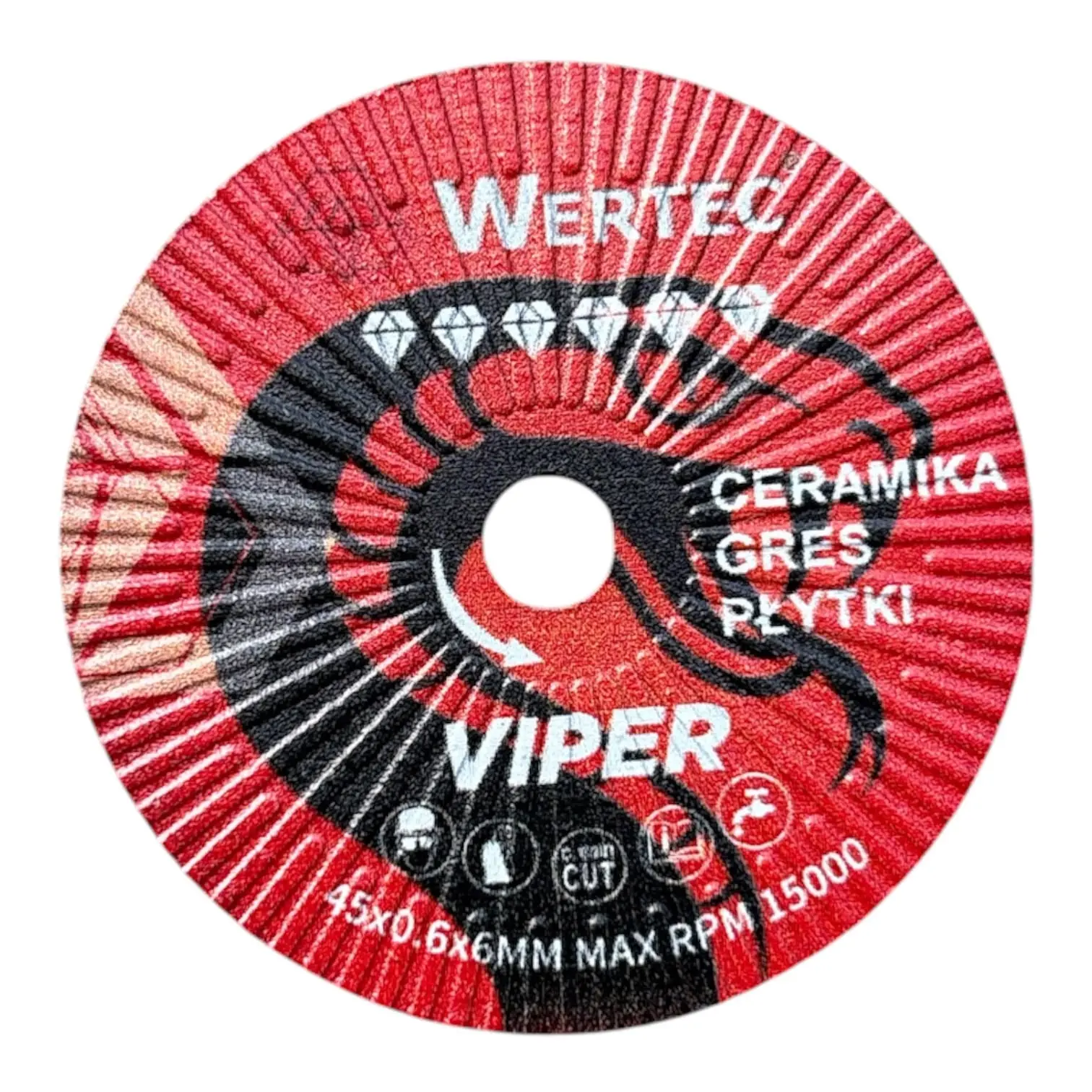 Tarcza diamentowa 45x2,0x6mm VIPER WERTEC