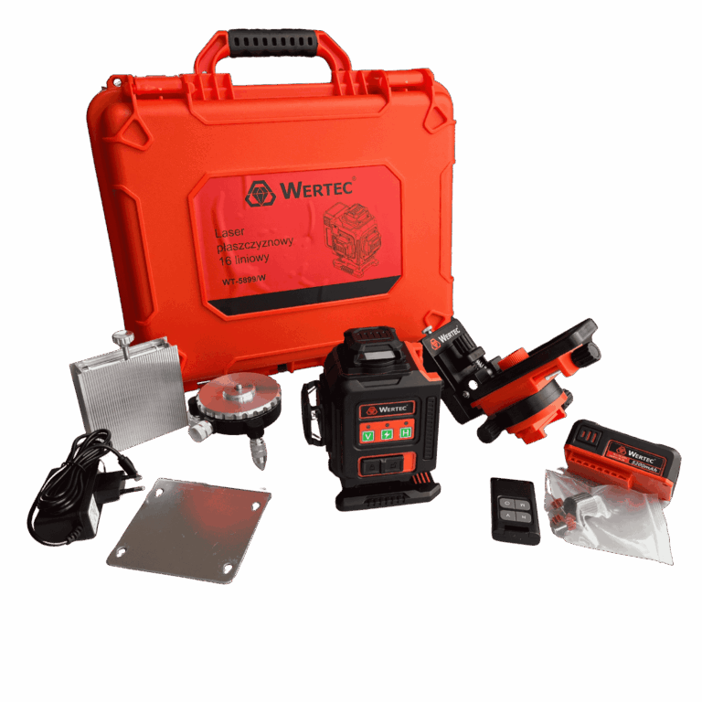 Laser poziomujący 16-liniowy zielony WT-5899