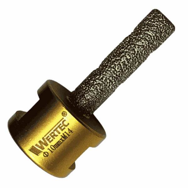 Frez lutowany próżniowo 10x50mm x M14 WERTEC - WTA