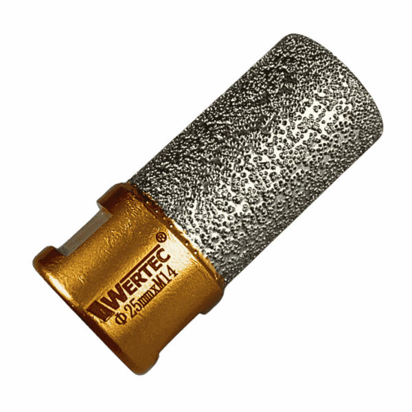 Frez lutowany próżniowo 25x50mm x M14 WERTEC - WTA