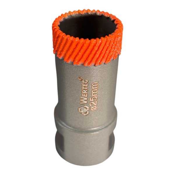 Otwornica diamentowa do gresu TurboSpeed 25mm WTATS25 WERTEC