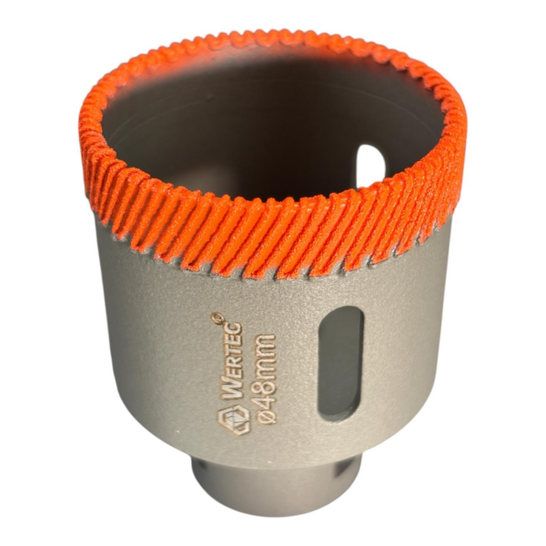 Otwornica diamentowa do gresu TurboSpeed 48mm WTATS48 WERTEC