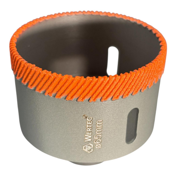 Otwornica diamentowa do gresu TurboSpeed 65mm WTATS65 WERTEC