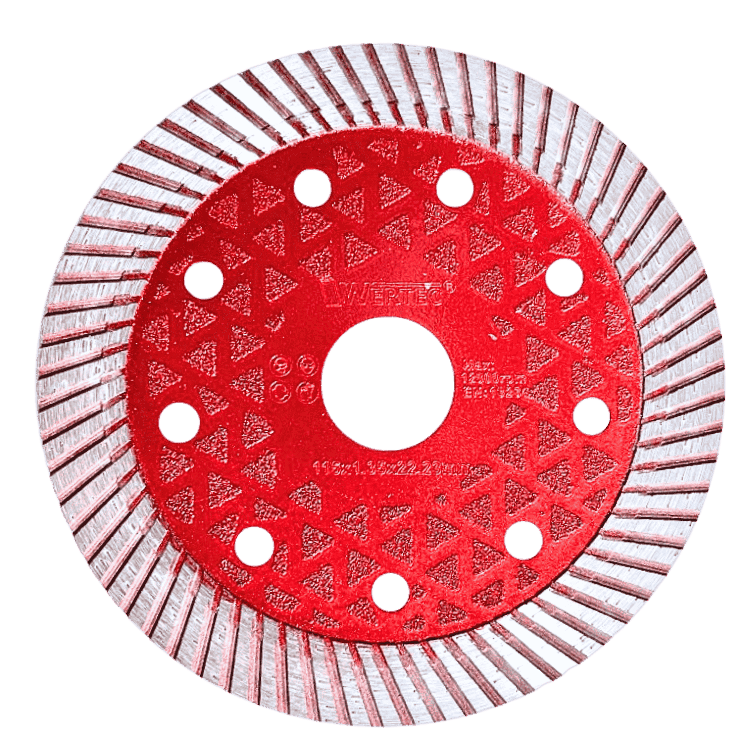Tarcza diamentowa 115x1,35x22,23 turbo na mokro -