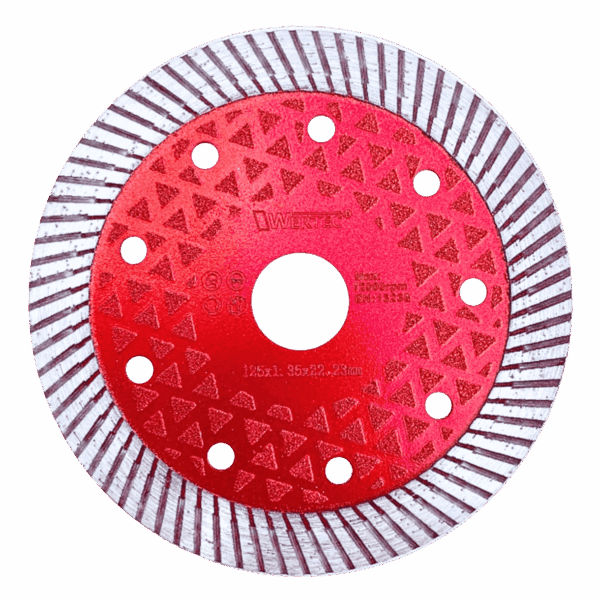 Tarcza diamentowa 125x1,35x22,23 turbo na mokro -