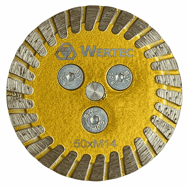 Tarcza diamentowa 50mm x M14 WERTEC - WTD50M14