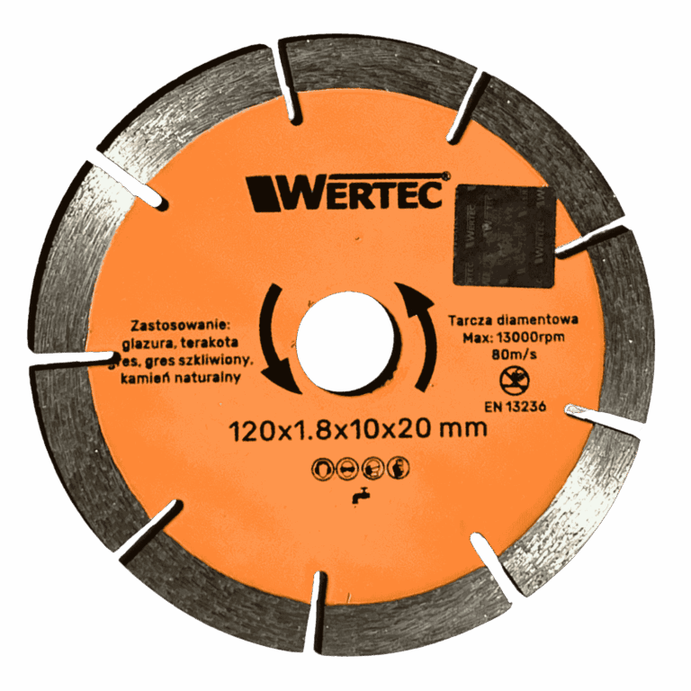 Tarcza diamentowa ciągła 120 mm WERTEC WTDC120