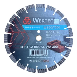 Tarcza diam. 300x25,4x15mm GRAFIT TURBO WTDGT300 WERTEC