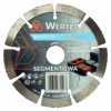 TARCZA DIAMENTOWA SEGMENT. 125 MM WERTEC - WTDS125