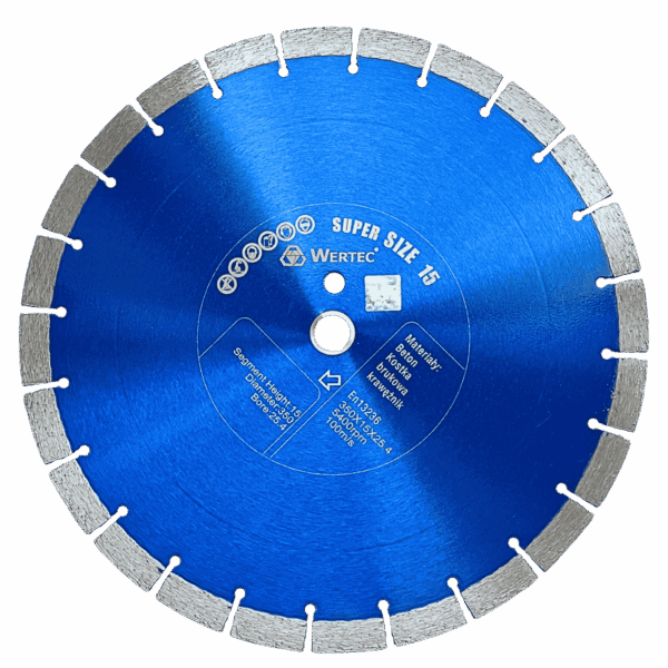 Tarcza diamentowa 350x10x25,4mm HP - WTHP35025
