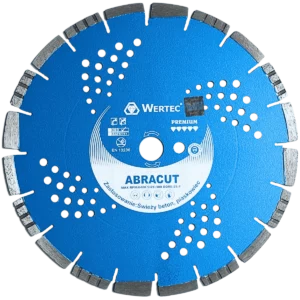 Tarcza diamentowa do świeżego betonu ABRACUT 300x12x25,4 WERTEC