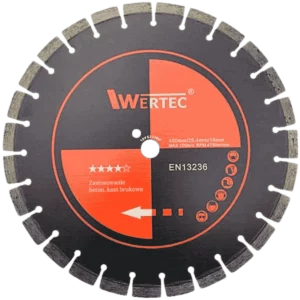 Tarcza diamentowa do betonu i kamienia 400x25,4x15mm Grafit WERTEC