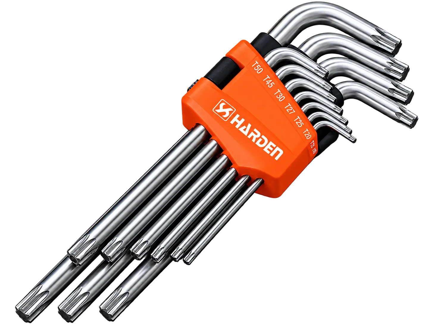 Komplet kluczy Torx 9szt średnie HARDEN